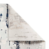 Apollo GR579 Grey Navy Marble Rug