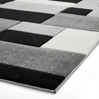 Matrix MT61 Grey Black Rug