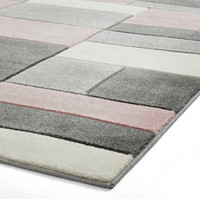 Matrix MT61 Grey Rose Rug