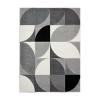 Matrix MT63 Grey Black Rug