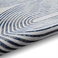 Apollo 2683 Grey Navy Rug