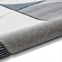 Matrix MT63 Grey Navy Rug