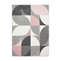 Matrix MT63 Grey Rose Rug