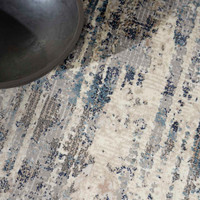 Calvin Klein Infinity 04 Ivory Grey Blue Rug
