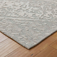 Hampton Tokyo Light Blue Ivory Wool Rug
