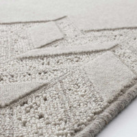 Brintons Noble Credo Light Grey Wool Rug