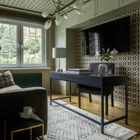 Brintons Noble Dive Light Grey Geometric Wool Rug