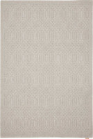 Brintons Noble Dive Light Grey Geometric Wool Rug