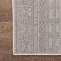Brintons Noble Pera Light Grey Wool Rug