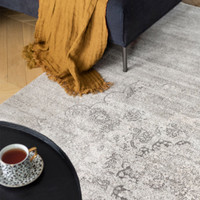 Brintons Calisia M Madison Grey Wool Rug