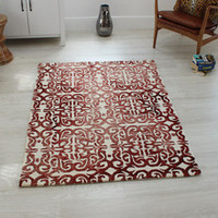On Sale Fresco Red Rug 200x300cm