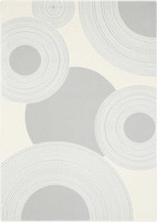Brintons Galaxy Koren White Wool Rug