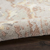 Luxury Silk Shadow SHA20 Golden Silver Premium Rug