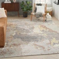 Luxury Silk Shadow SHA20 Golden Silver Premium Rug