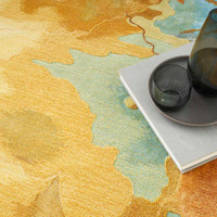 Prismatic PRS29 Golden Multicolour Wool Rug