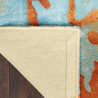 Prismatic PRS29 Golden Multicolour Wool Rug