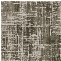 Kuza Abstract Green Velvet Soft Rug