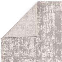 Kuza Abstract Grey Velvet Soft Rug