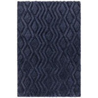On Sale Harrison 3D Shag Rug Navy 120x170cm