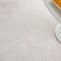 On Sale Abstract Silky Textures SLY01 Ivory Grey Rug 66x229cm