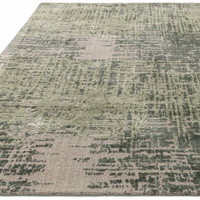 Torino Forest Green Premium Wool Rug