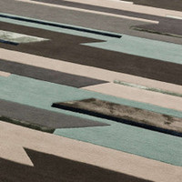 On Sale Matrix 63 Rhombus Blue Rug 200x300cm