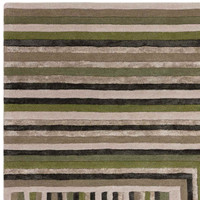 Matrix 82 Network Forest Wool Viscose Rug