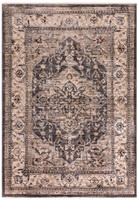Sovereign Persian Style Charcoal Medallion Rug