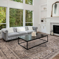 Sovereign Persian Style Rug Ash Medallion