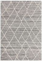 Noah Charcoal Handtufted Indian Wool Rug