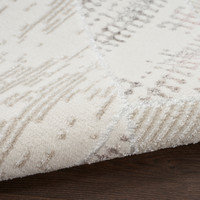 Glitz GLZ04 Ivory Multicolour Luxury Glossy Rug
