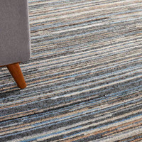 Plateau Blue Hand Knotted Rug
