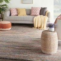 Plateau Grey Flame Hand Knotted Rug