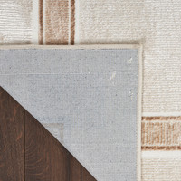 Glitz GLZ08 Ivory Cream Luxury Glossy Rug