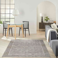 Desire DSR02 Charcoal Grey Luxury Silky Rug