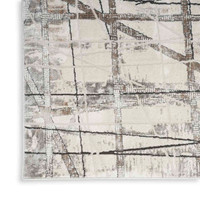 Desire DSR03 Grey Silver Luxury Silky Rug
