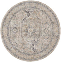 Lynx LNX01 Ivory Grey Blue Thin Classic Rug
