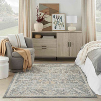 Lynx LNX02 Navy Multicolour Thin Classic Rug