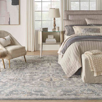 Lynx LNX02 Navy Multicolour Thin Classic Rug