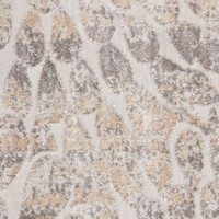 On Sale Abstract Silky Textures SLY07 Ivory Beige Rug 119x180cm