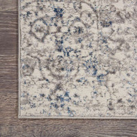 On Sale Kathy Ireland Royal Terrace KI43 Beige Blue Rug 160x221cm