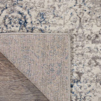 On Sale Kathy Ireland Royal Terrace KI43 Beige Blue Rug 160x221cm