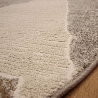 Soft Sheen Modern Brown Grey Milano Rug 6191