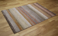 Golden Rustic Hardwearing Modern Galleria Rug 9248