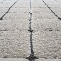 Silky Rounded Rectangle Dune Rug 6181