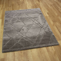 Silky Grey Soft Dune Rug 2181