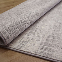 Luxurious Charcoal Pearl Silver Canyon Rug 6484