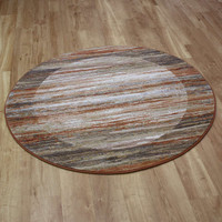 Abstract Modern Rustic Galleria Rug 9248