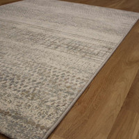Natural Grey Hardwearing Floor Rug Galleria 9293