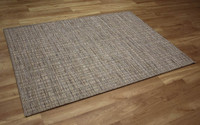 Thin Natural Multi Handwoven Wool Goa Rug 2002